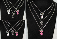 Kette Damenkette Hase Bunny Strass 