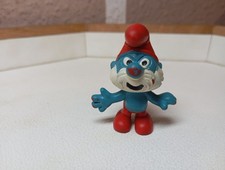 Schleich, 1. Papa Schlumpf - 20001 - Peyo Schlümpfe Bart Mütze rot 