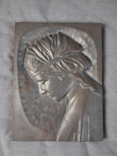 Gusseisen relief maria - gusseisen-relief,
