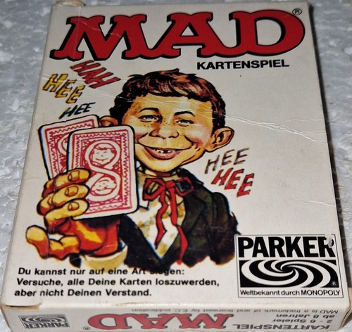 Mad kartenspiel familienspiel - kartenspiel,