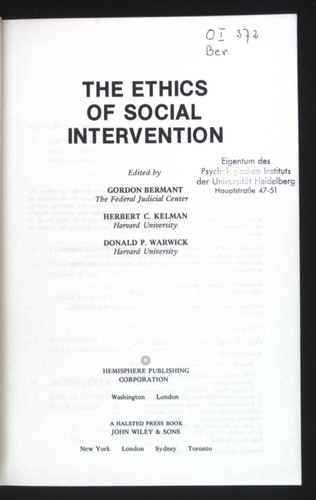 The ethics social - the,
