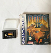 Game Boy Advance GBA Spiel  -  Doom  &  Doom II GBA Originalverpackung (Classic)