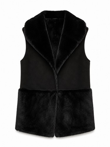 Twinset damen fellweste - twinset,