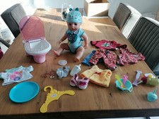 Puppenset -  BABY born Junge 43cm - und Toilette mit Soundeffekt 25 Teile Top ?