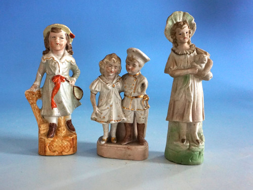 Porzellan figur figuren kinder - porzellan,