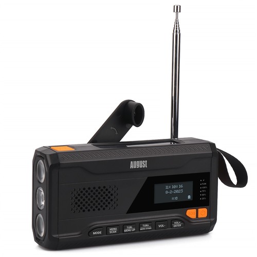 Handkurbel dab radio solar - dab+, fm