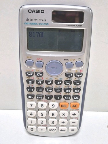 Casio 991de plus - casio,