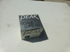 Messlupe PEAK 10 x mit Messeinsatz NEU TOPPi