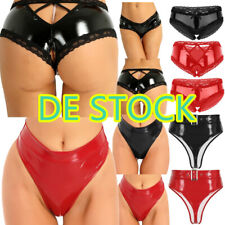 DE Damen Wetlook Lackleder