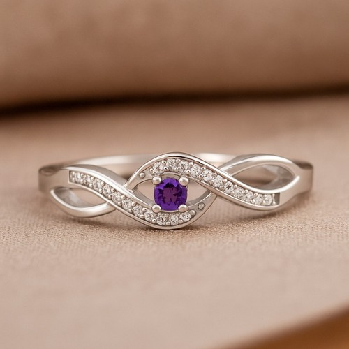 Amethyst mit diamant - mit,