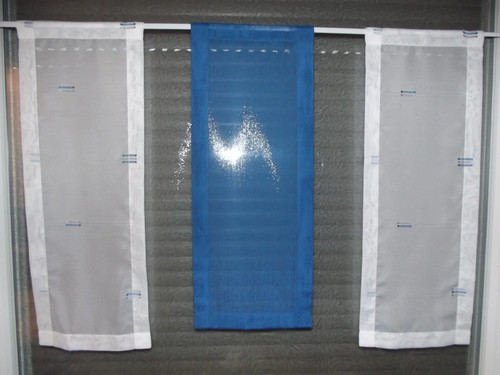 Schiebegardine set teilig - set, 3-teilig