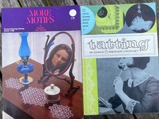 2 Vintage Tatting & Crochet