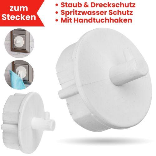 Steckdosen abdeckung mit haken - abdeckung,