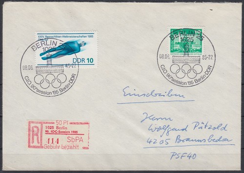 Ddr 1985 brief - 1985, mit