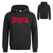 Lonsdale Black Hoodie Classic