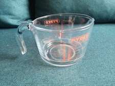 PYREX Messbecher Glaskanne 1 Liter hitzebeständig Küche Kochen Backen Retro Alt