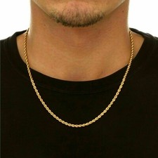 18k massives gold seil - 18k,