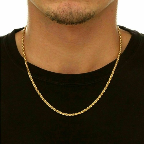 18k massives gold seil - 18k,