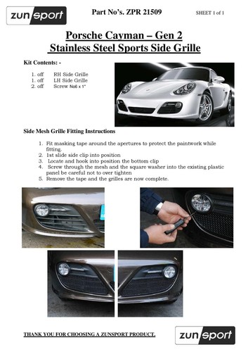 Porsche cayman 987 - cayman, –