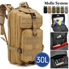Militär Rucksack Molle Army Bundeswehr Kampfrucksack Tasche Wandern Reisetasche