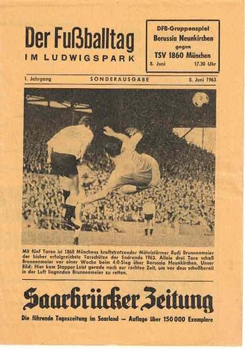 Fussball programmheft 61 - , 61/62