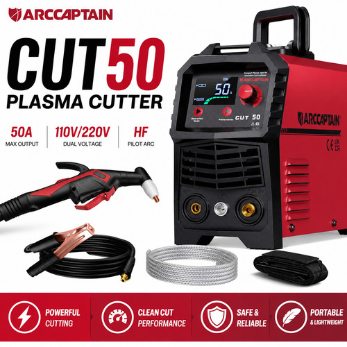 Arccaptain 50a plasma cutter - plasma,