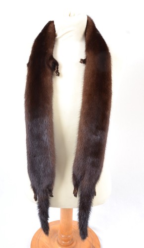 U106 real mink collar - real,