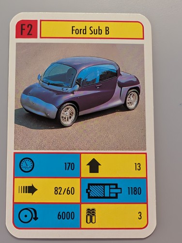 Prototyp ford sub - ford,