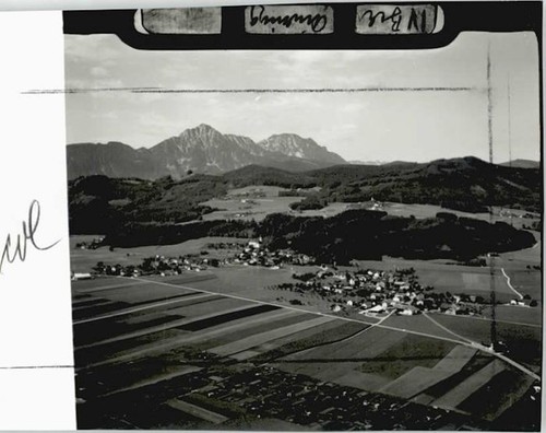 Ainring fliegeraufnahme 1967 - ainring,