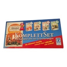 Alhambra Komplettset Basisspiel + 4 Erweiterungen Queen Games 3 Spiele NEU