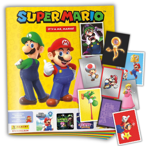 Panini super mario - mario, 2
