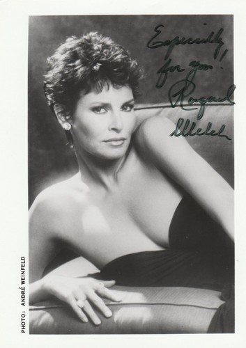 Signed autogramm von raquel - autogramm,
