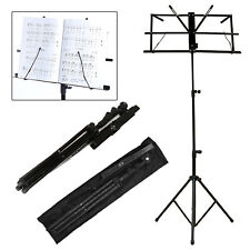 Notenständer Notenstand Notenpult mit Tasche Notenstativ Höheverstellbar45-129cm