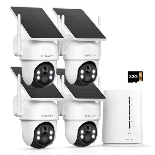 Arcctv 4mp wlan solar akku - arcctv,