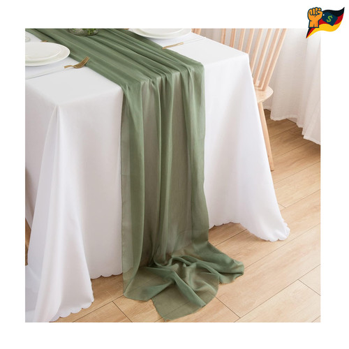 Chuqing tischläufer chiffon - tischläufer,