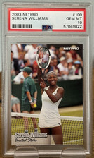 Serena Williams 2003 Net Pro #100 United States PSA 10 Rookie Card