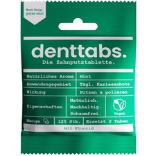 Denttabs zahnputztabletten - denttabs,