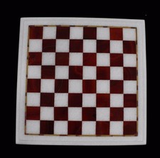 12 " Marmor Schachbrett Tisch