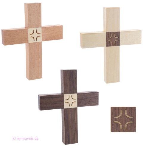 Wandkreuz modernem design - in,