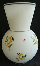 Vintage Vase aus mundgeblasenem Glas - Verrerie de Vianne (47) - H. 24 cm - Ref 4291