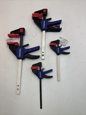 Posten Einhandzwingen Holz Metall Kunststoff Spanner 4 Stück 120mm 150mm Workpro