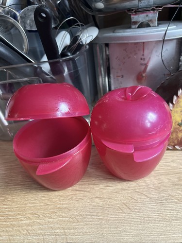 Tupperware apfel pink dose - apfel,