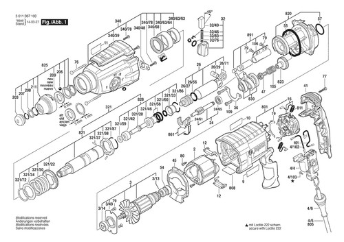 Bosch gbh dv original - bosch,