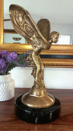 Bronzefigur emily bronze - bronzefigur,