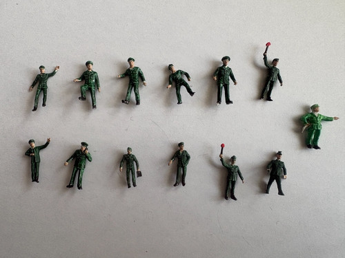 Polizei 13 figuren - polizei,, h0,