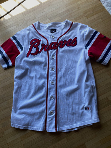 Mlb braves trikot herren l - herren,