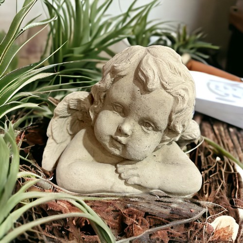 Kleine engel steinfigur - kleine, engel-steinfigur