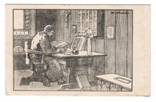 15734-  AK * Prof. Dr. O. Ubbelohde Wartburg Die Lutherstube