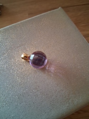 Anhänger 333 gold amethyst - anhänger, m.
