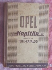 Opel Kapitän Teile-Katalog 1950